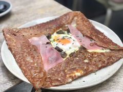 鸡蛋蘑菇熏肉荞麦可丽饼-RAC BAR(安福路店)