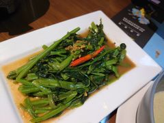 秘制虾酱炒空心菜-帕蓝·暹罗料理(曲阳店)