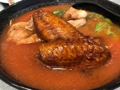 番茄浓汤鸡翅猪扒通粉-华嫂冰室(尖沙咀店)