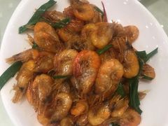 本帮油爆河虾-顺风海鲜港(长寿路店)