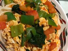 鸡蛋西红柿拉条子-巴依老爷新疆美食(清华东门店)