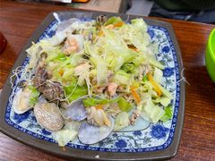 海鲜炒兴化粉-福州人铭小吃