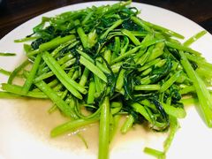 清炒空心菜-不相离盐帮菜(郎园店)