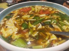 老式鸡蛋汤-食欲老院子荆芥疙瘩汤(经五路店)