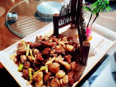 -东来菜馆•手抓海鲜家常菜•海鲜锅贴(鸽子窝店)