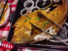 葱香烤鱼-西贝(宝乐汇店)