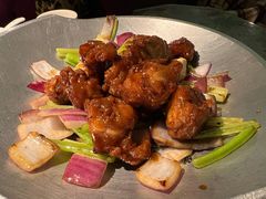 蒜香蜜汁排骨-绿茶餐厅(天津天河城店)