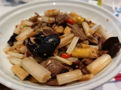 白芹菜爆黄牛肉-眉州东坡(北苑华贸店)