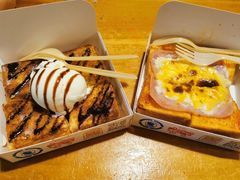 香草冰淇淋厚吐司-阿信厚吐司(曾厝垵店)