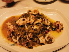 酸菜炒鱿鱼-温岭人家(红花北路店)