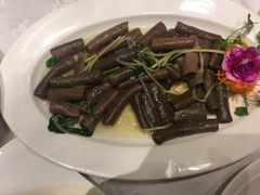 盐爆海肠-万宝海鲜舫(劳动公园店)