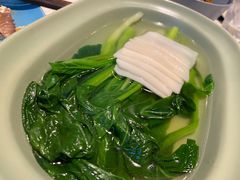 顶汤油菜花和鲜笋-半山腰·云南菜(侨福芳草地店)