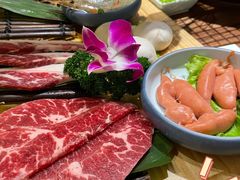 -明洞阿姨·韩式酱蟹烤肉·创意料理(三元桥店)