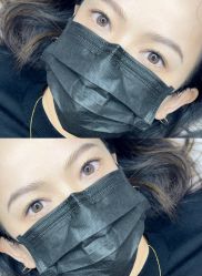 点击看大图 -杨益美学·野生眉半永久纹眉发际线