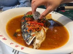 老坛剁椒鱼头-湘菜园·现炒土菜(六纬路店)