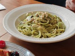 青酱蘑菇鸡肉意面-UPPER KITCHEN(延安路店)