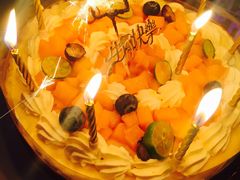 榴莲芒果双拼千层蛋糕-艾加柒克蛋糕茶歇甜品台(春熙路店)