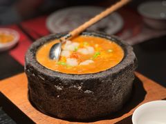 招牌石锅海胆豆腐-锦楼·臻选新杭帮(杭州中心店)