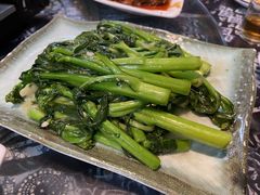 蒜蓉炒菜心-老崇左特色风味食馆