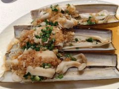 蒜蓉粉丝蒸蛏子王-喜记避风塘炒辣蟹(旗舰店)