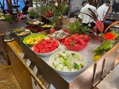 自助取餐区-广州中心皇冠假日酒店-环市食坊·海鲜自助餐厅