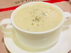 蘑菇奶油浓汤-遇见西木美式餐厅(体育路店)