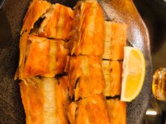 三份量的三文鱼骨-科尔海悦酒店樱之河日本料理(清河东路店)