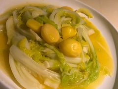 浓汤栗子白菜-绿茶餐厅(西单老佛爷店)