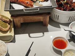 -绿茶餐厅(滨海万达广场店)
