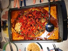 -探鱼·鲜青椒爽麻烤鱼(天河优托邦店)