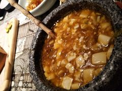 石锅鸡汤豆腐-绿茶餐厅(石家庄万象城店)