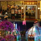 玻璃房的浪漫💕排队也要吃的东莞润泽园🥥❗