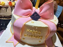 翻糖蝴蝶结动物奶油蛋糕-艾加柒克蛋糕茶歇甜品台(春熙路店)