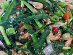 韭菜炒邛海虾-宋记冕宁土菜馆(海门渔村二店)