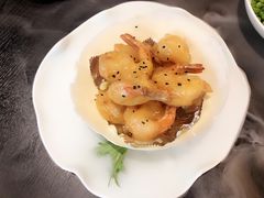 珊汁沙律大虾-柒园·三十年创意杭帮菜(龙湖滨江天街店)