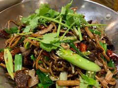 干锅茶树菇-徐鼎盛民间菜(南坪后堡店)