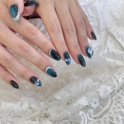 手部美甲-1R日式轻奢美睫美甲翘睫