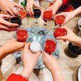 哪天来外面拍了长长的队伍