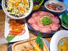 -明洞阿姨·韩式酱蟹烤肉·创意料理(三元桥店)