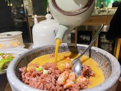 招牌虾膏泡泸沽湖红米饭-辛香汇·现炒川菜(淮海路百盛店)