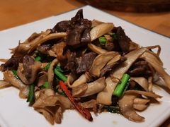 野生菌炒牛肉-山茶云南菜(中关村店)