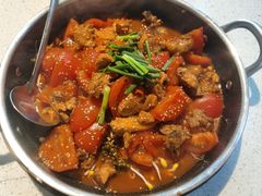 -贵州辣子鸡番茄鸡