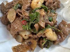 薄荷小炒黄牛肉-汤厨(五道营店)