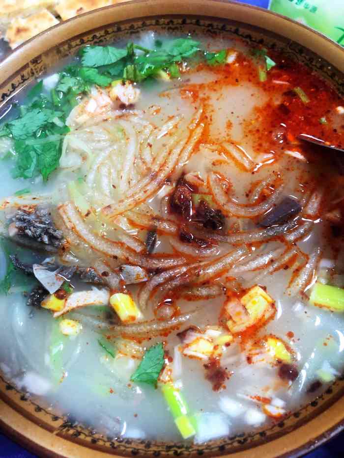 陕北赵二绥德羊杂碎-"地点位于广安路和广运潭大道西边100米路.