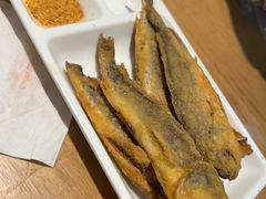 炸小黄鱼-晋宝章大同刀削面(和平里店)