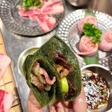 沈阳青苔包肉 这吃法谁发明的❗️❗️