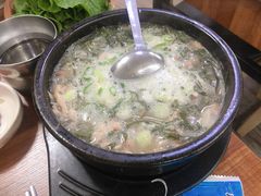 猪肉海藻汤-城山辣炒黑猪肉