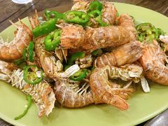 椒盐濑尿虾-贞姨美食·老字号海鲜大排档