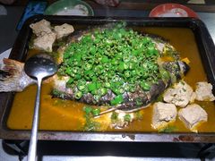 鲜青椒烤鱼-探鱼·鲜青椒爽麻烤鱼(银泰城店)