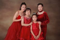 -时光纪亲子全家福照相馆(静安店母女写真父母纪念照)